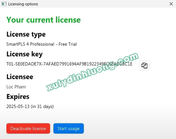 SMARTPLS 4 Pro Full: Tải và cài đặt bản dùng thử 30 ngày