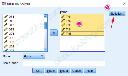 xử lý số liệu bằng SPSS