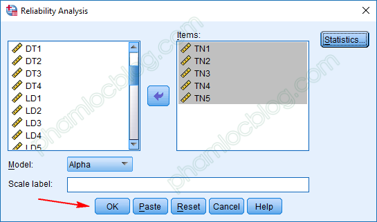 xử lý số liệu bằng SPSS