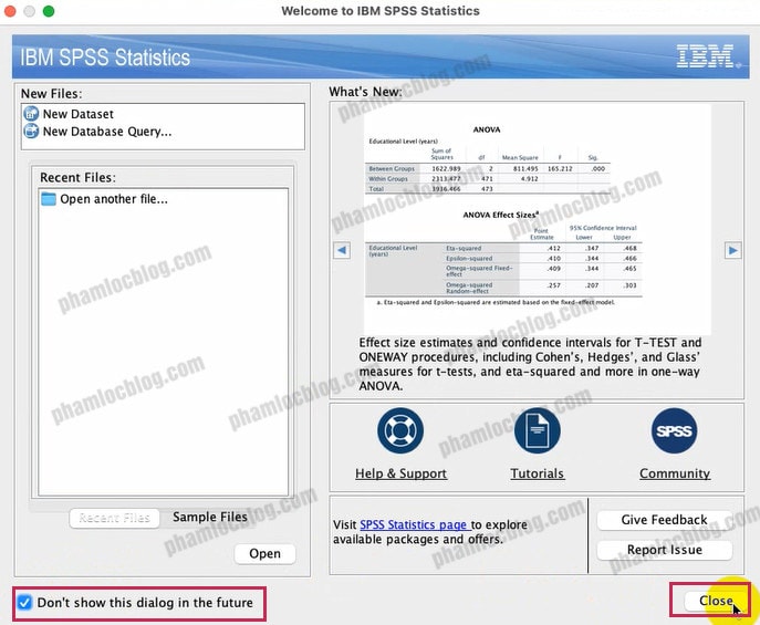 Cách tải và cài đặt SPSS 27