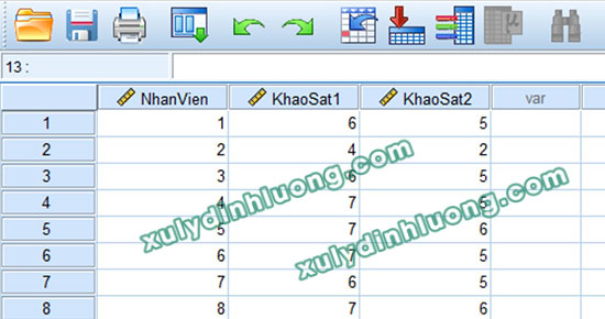 Paired-Sample T-Test trong SPSS