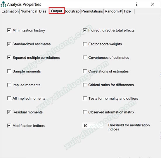 Cách xử lý biến trung gian (Mediator) trong AMOS