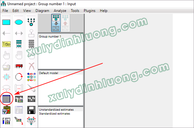 cách sử dụng AMOS để vẽ sơ đồ CFA và SEM