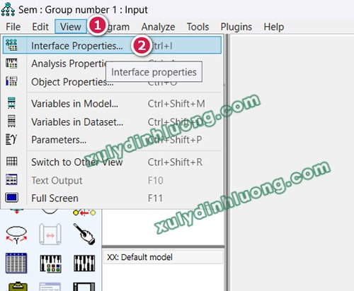Phân tích mô hình cấu trúc tuyến tính (SEM) bằng AMOS