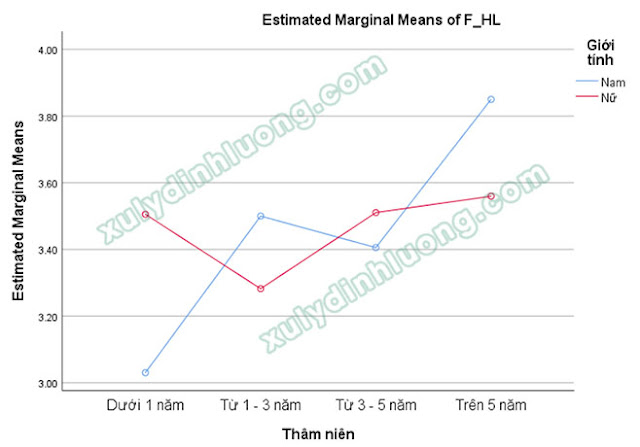 Phân tích sự khác biệt trung bình Two-Way ANOVA trong SPSS