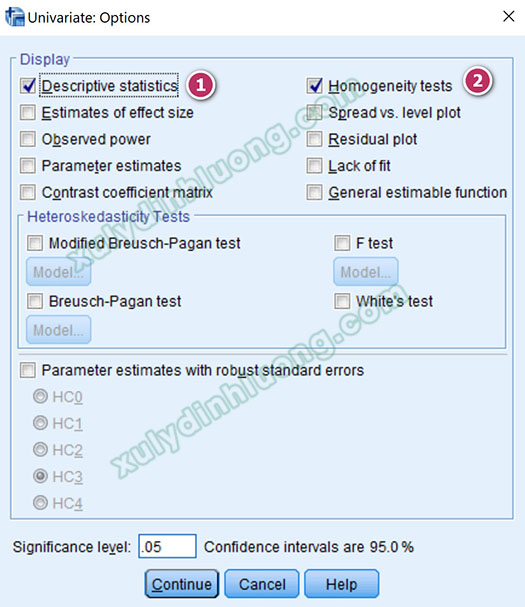 Phân tích sự khác biệt trung bình Two-Way ANOVA trong SPSS
