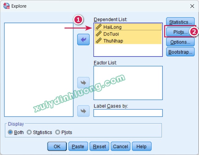 Shapiro-Wilk và Kolmogorov-Smirnov