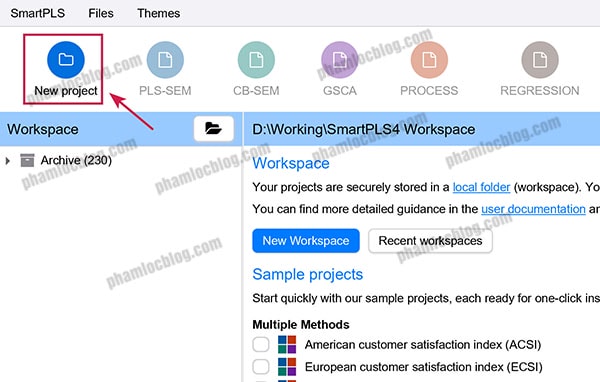 Hướng dẫn chạy SMARTPLS 4 đầy đủ từ A đến Z cho người mới